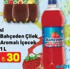BAHÇEDEN ÇİLEK AROMALI İÇEÇEK 1 L